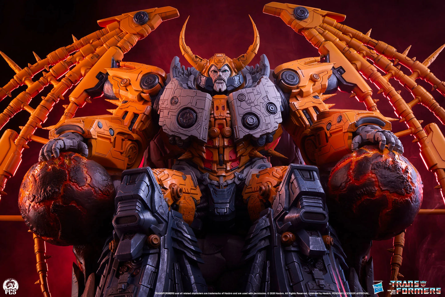 Preventa Resina Unicron Figura Transformers  PCS (Licencia) Estudio