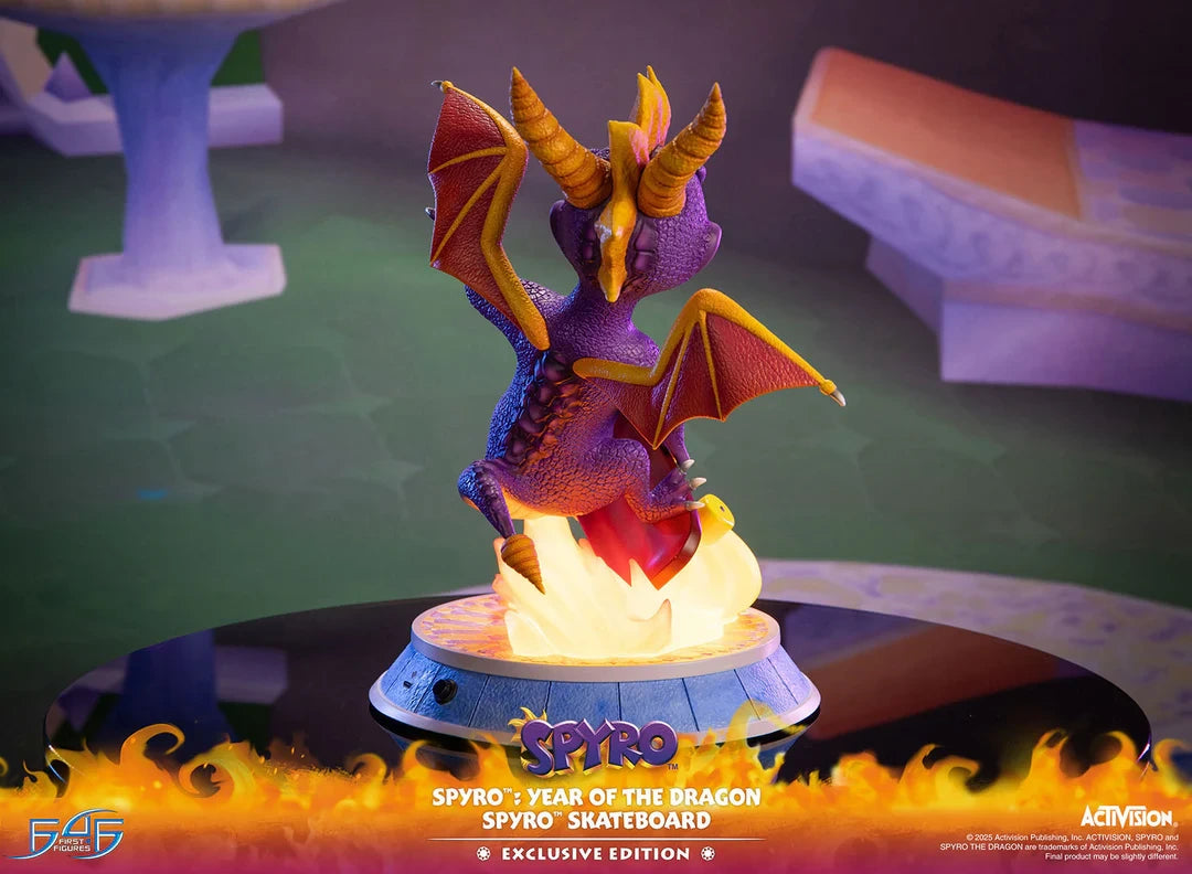 Preventa Resina Spyro Figura Spyro First 4 Figures (Licencia) Estudio