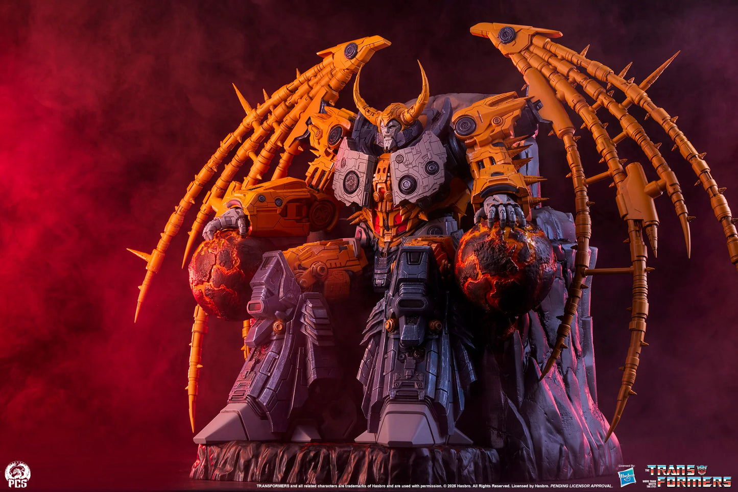 Preventa Resina Unicron Figura Transformers  PCS (Licencia) Estudio
