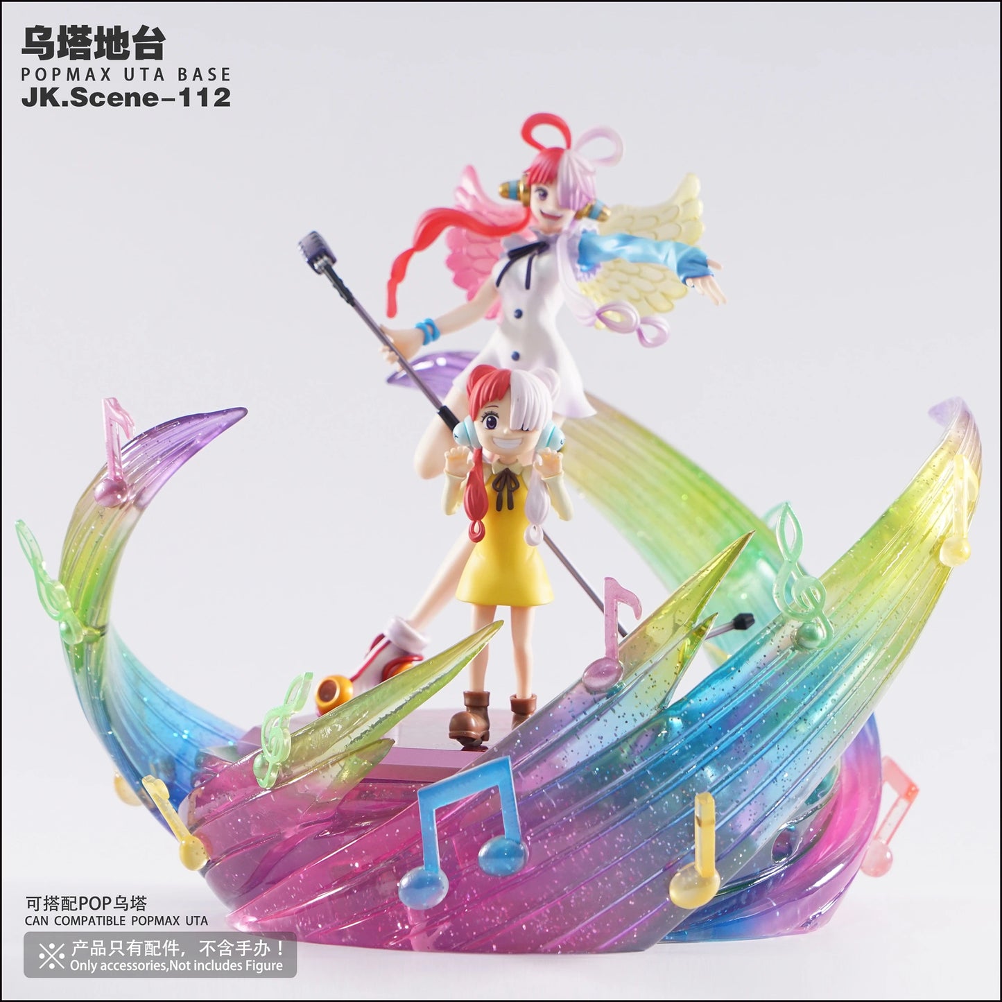 Preventa Resina Uta Base Figura One Piece JacksDo Estudio