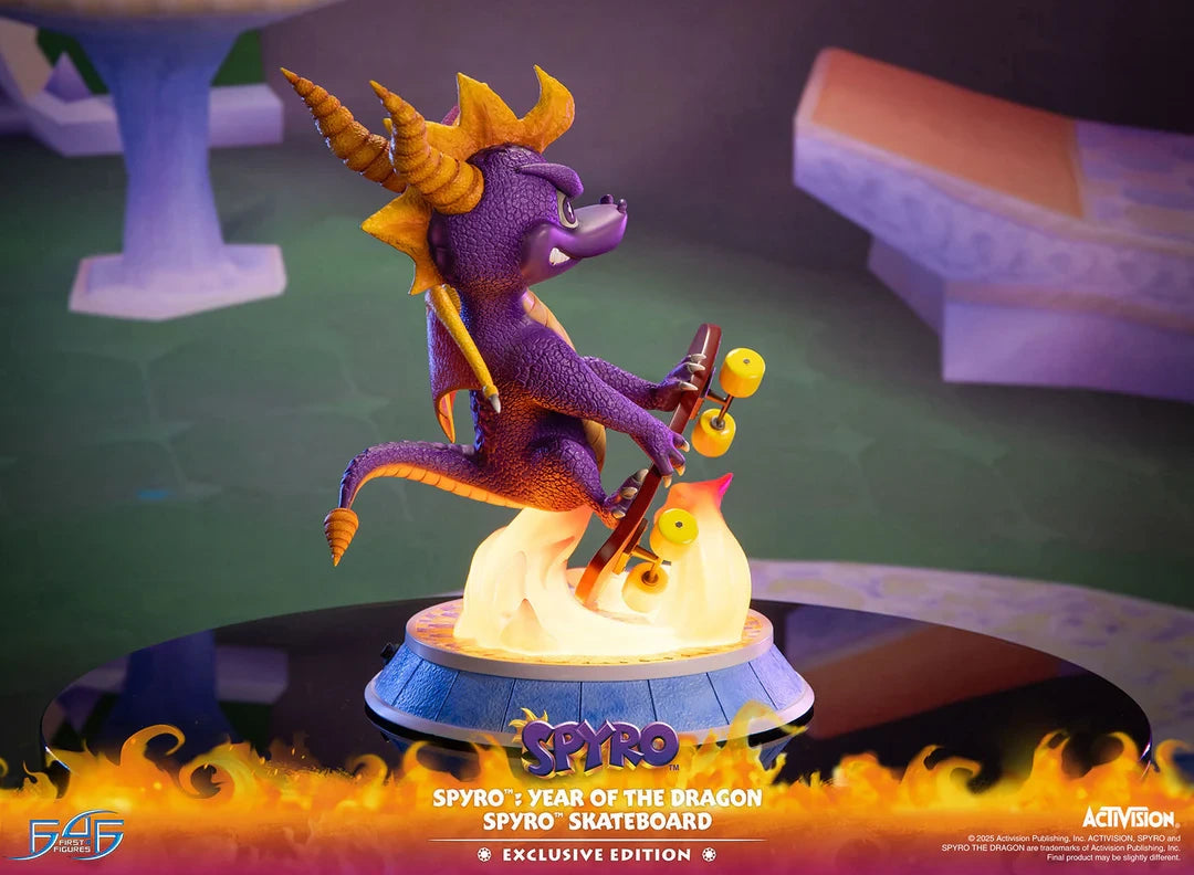 Preventa Resina Spyro Figura Spyro First 4 Figures (Licencia) Estudio