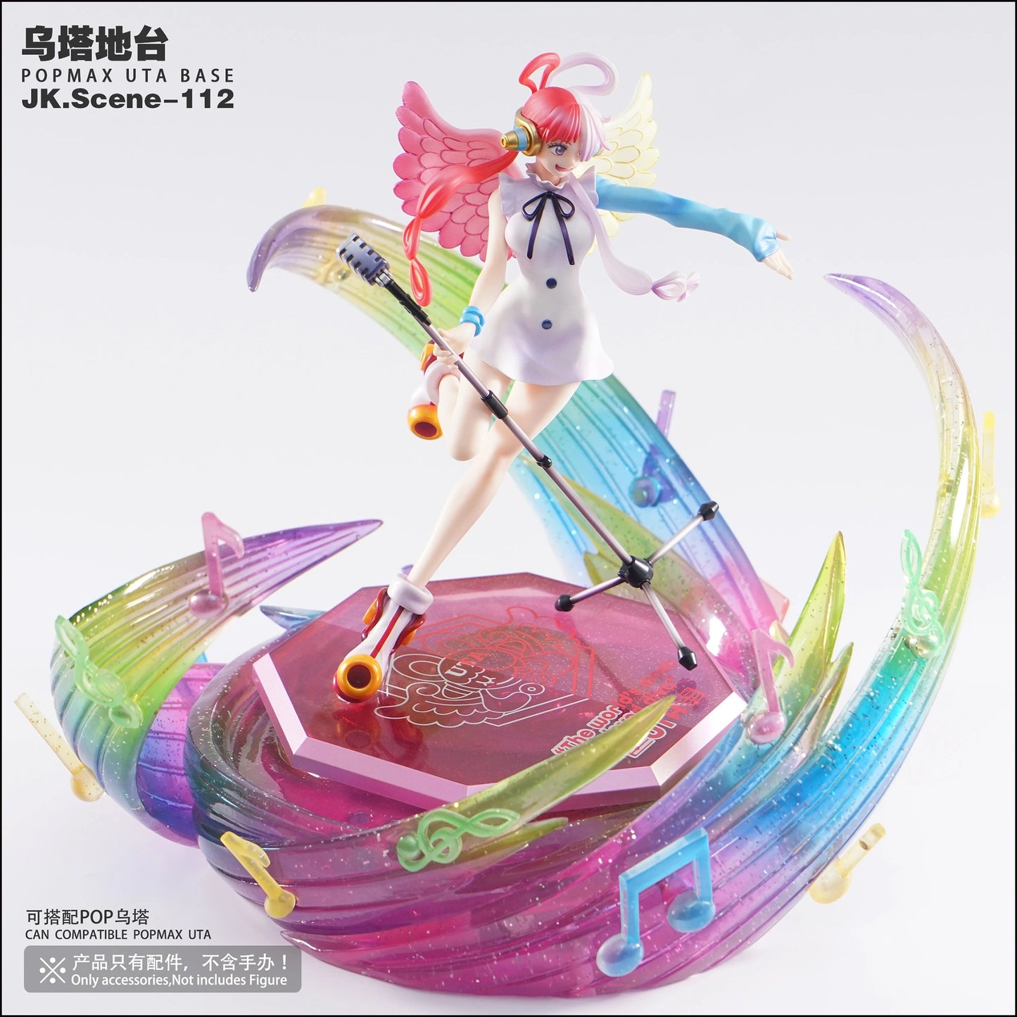 Preventa Resina Uta Base Figura One Piece JacksDo Estudio