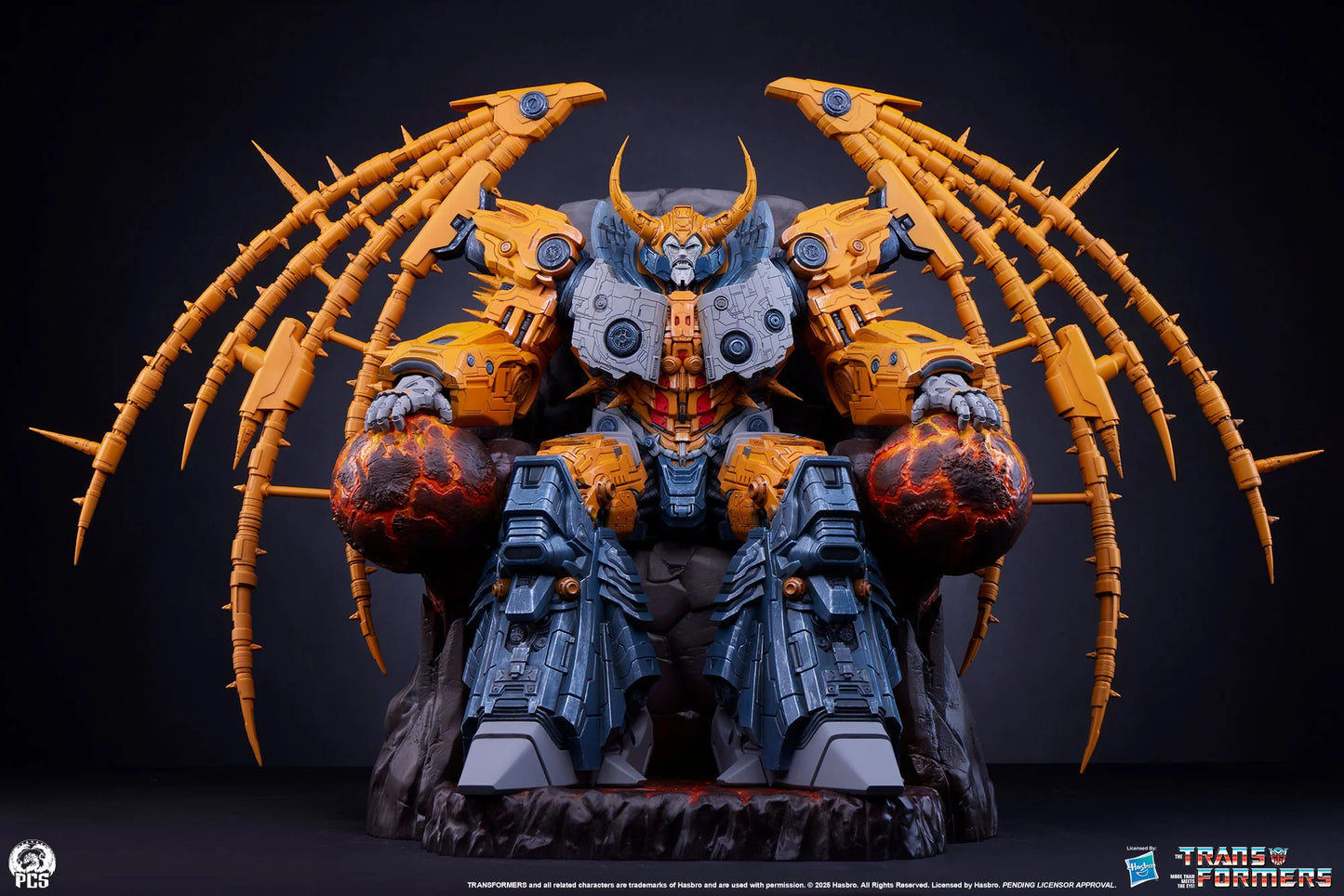Preventa Resina Unicron Figura Transformers  PCS (Licencia) Estudio