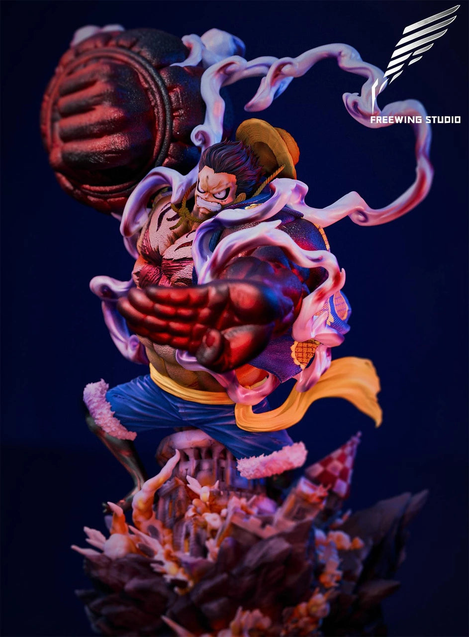 Preventa Resina Monkey D. Luffy "Boundman" Figura One Piece Freewing Estudio