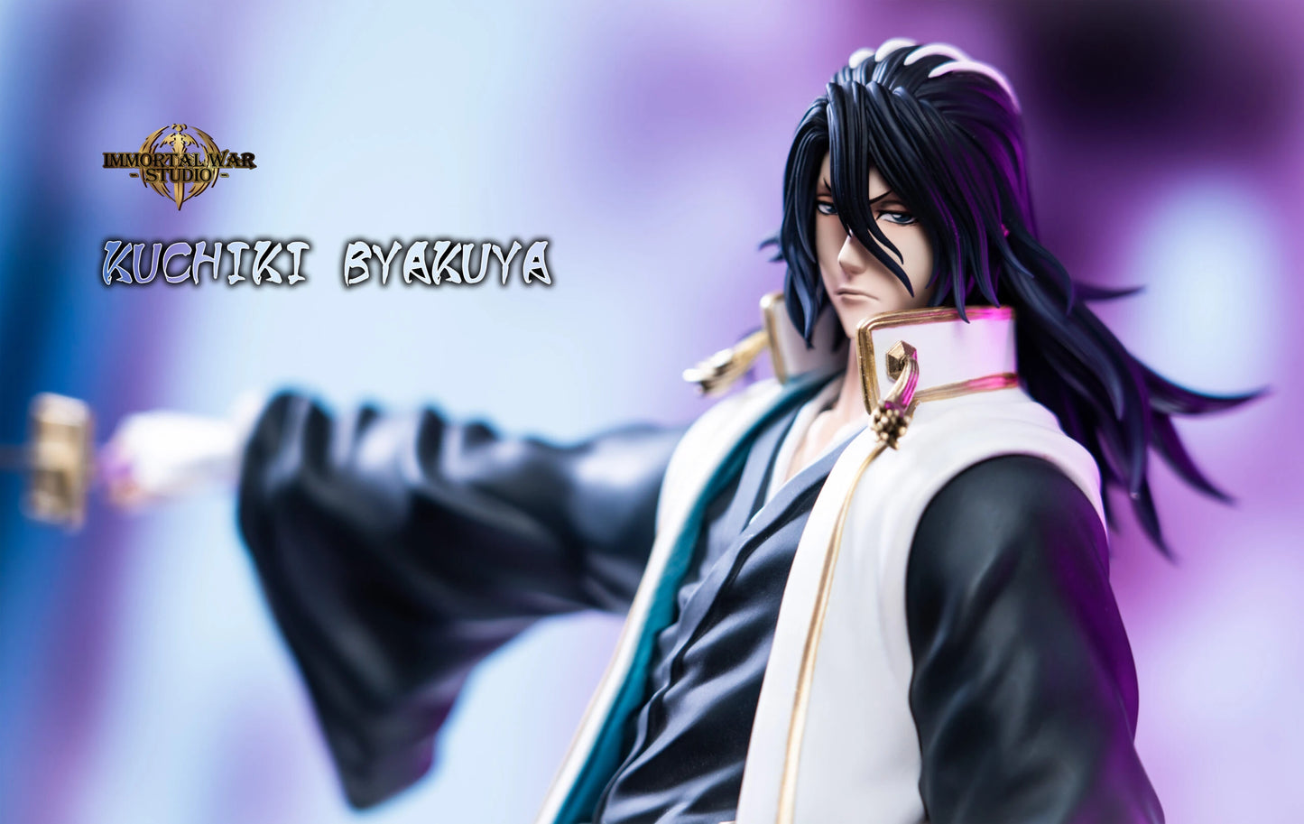 Preventa Resina Byakuya Kuchiki  Figura Bleach I.W Estudio