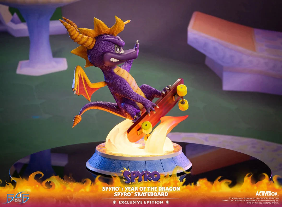 Preventa Resina Spyro Figura Spyro First 4 Figures (Licencia) Estudio