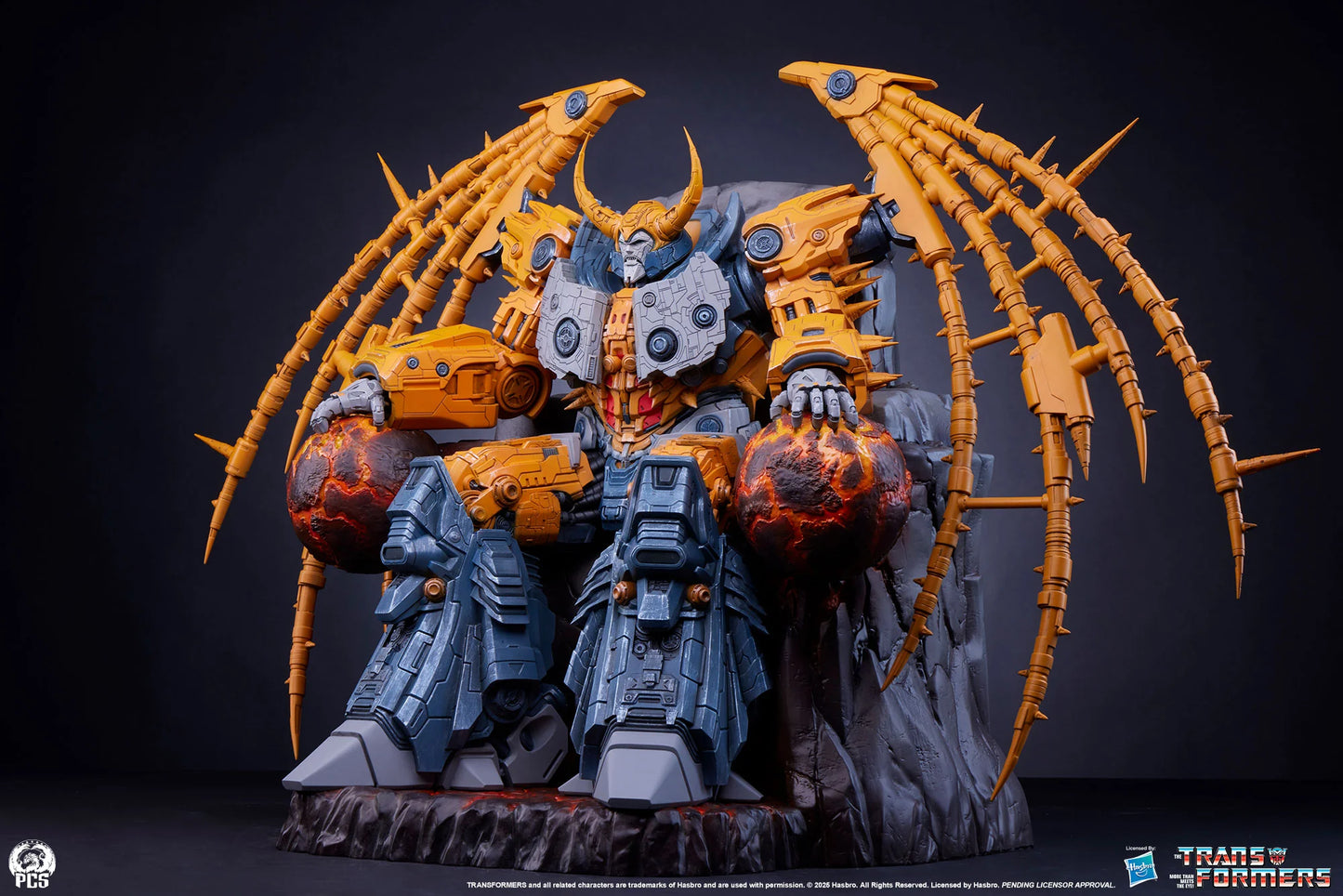 Preventa Resina Unicron Figura Transformers  PCS (Licencia) Estudio