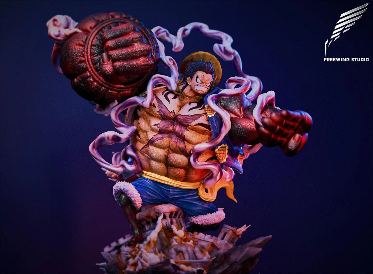 Preventa Resina Monkey D. Luffy "Boundman" Figura One Piece Freewing Estudio