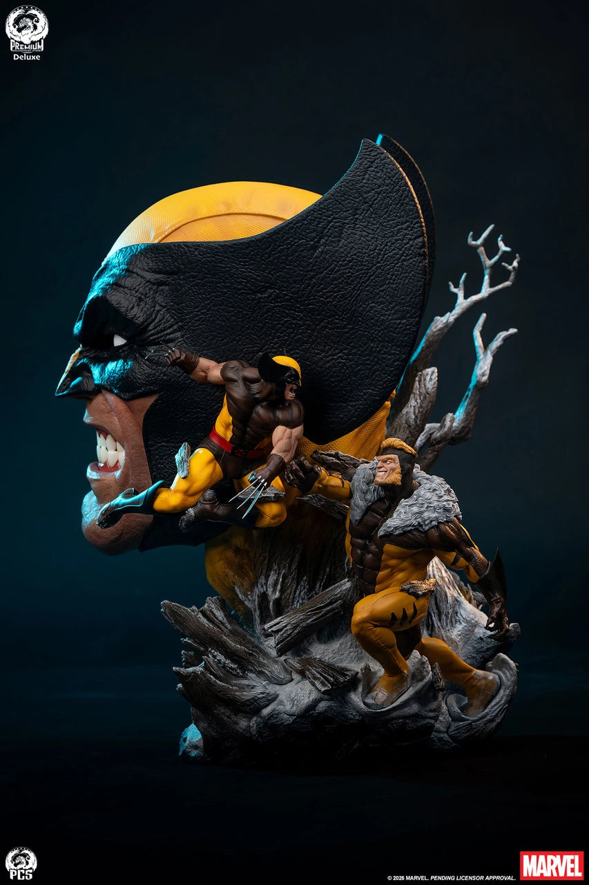 Preventa Resina Wolverine Figura Marvel Comics PCS Estudio