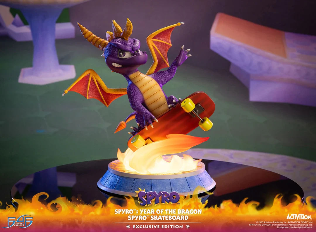 Preventa Resina Spyro Figura Spyro First 4 Figures (Licencia) Estudio