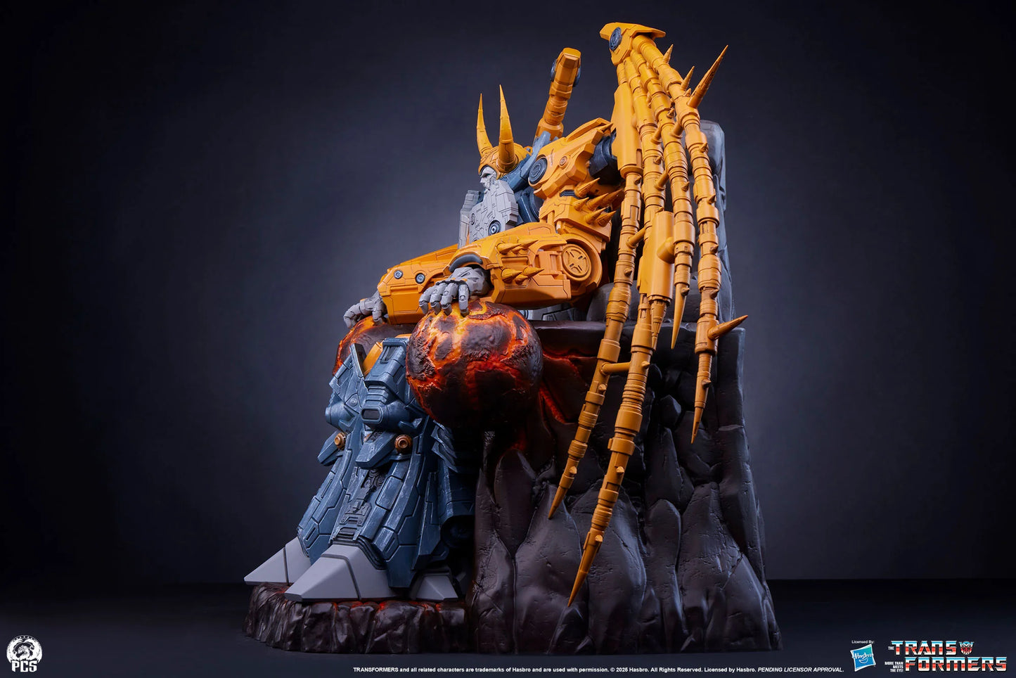 Preventa Resina Unicron Figura Transformers  PCS (Licencia) Estudio