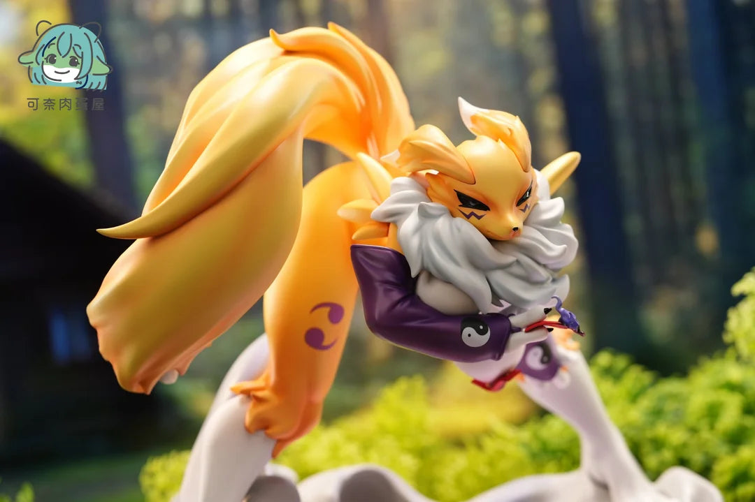 Preventa Resina Renamon Figura Digimon Ke Nai Rou Dan Wu Estudio