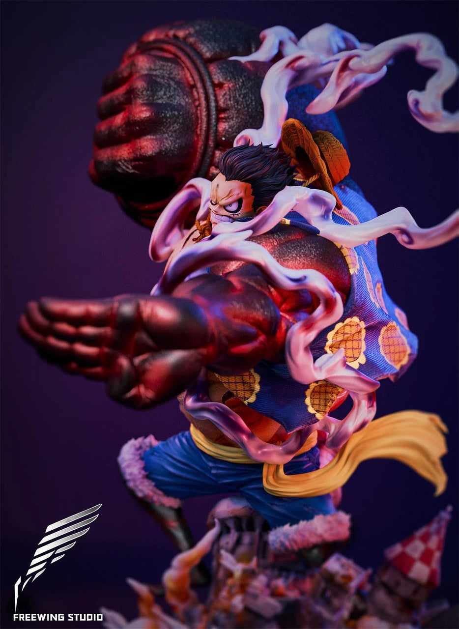 Preventa Resina Monkey D. Luffy "Boundman" Figura One Piece Freewing Estudio