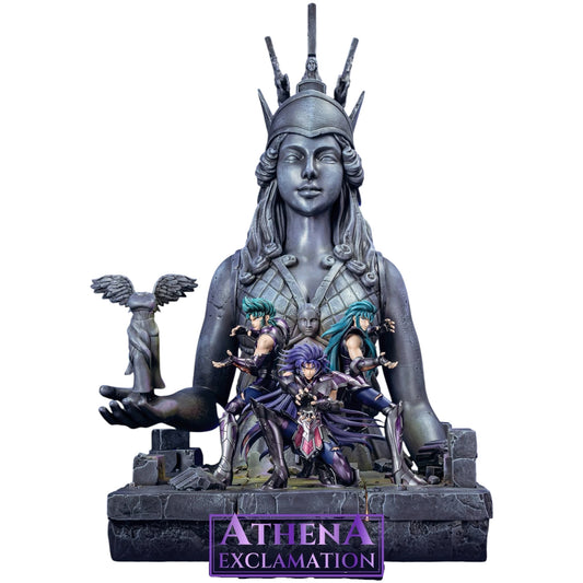 Preventa Resina Exclamación de Athena Figura Caballeros del Zodiako Zodiakos (Licencia) Estudio