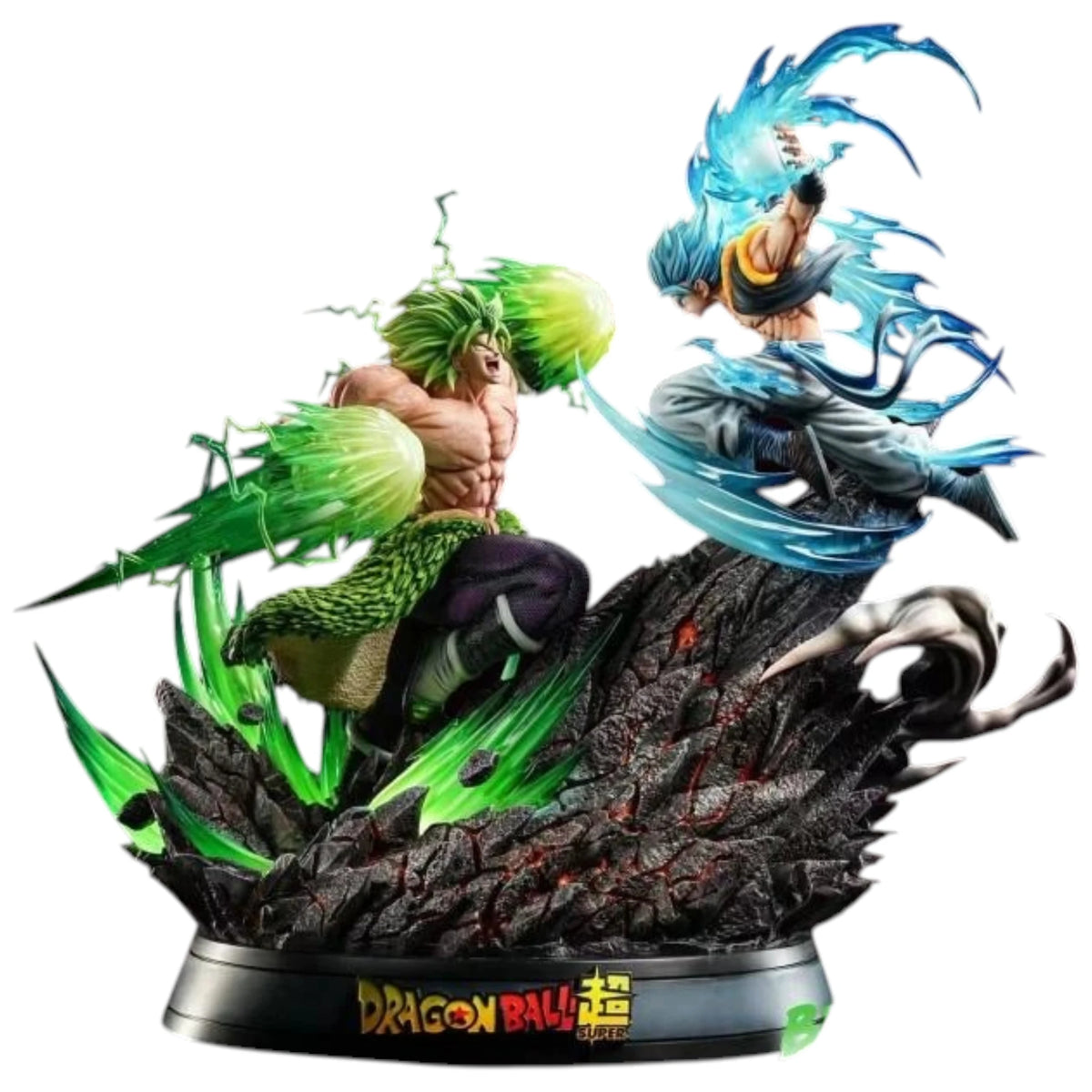 Preventa Resina Broly vs Gogeta Figura Dragon Ball Yi Shou Estudio