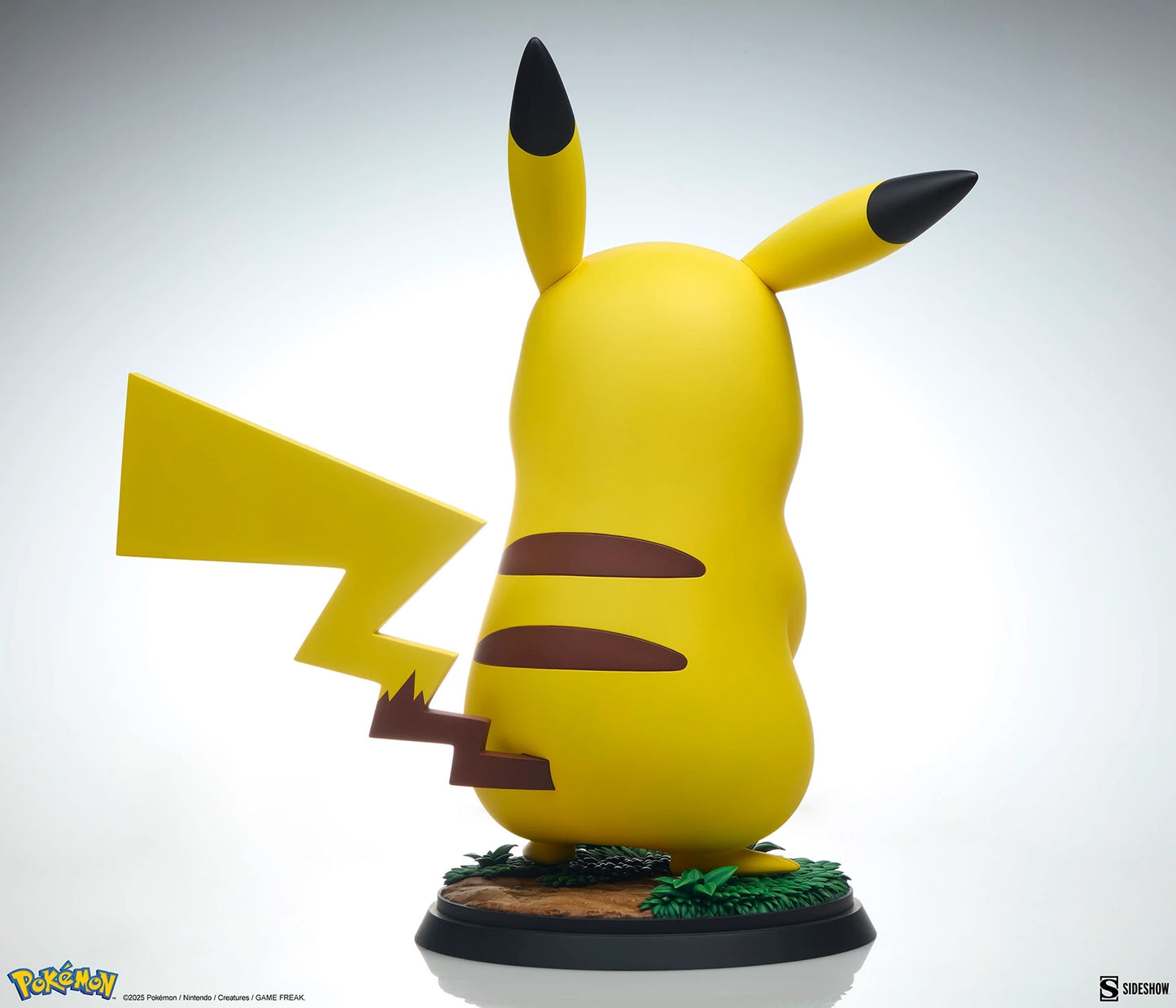 Preventa Resina Pikachu Figura Pokemón Sideshow Collectibles (Licencia) Estudio