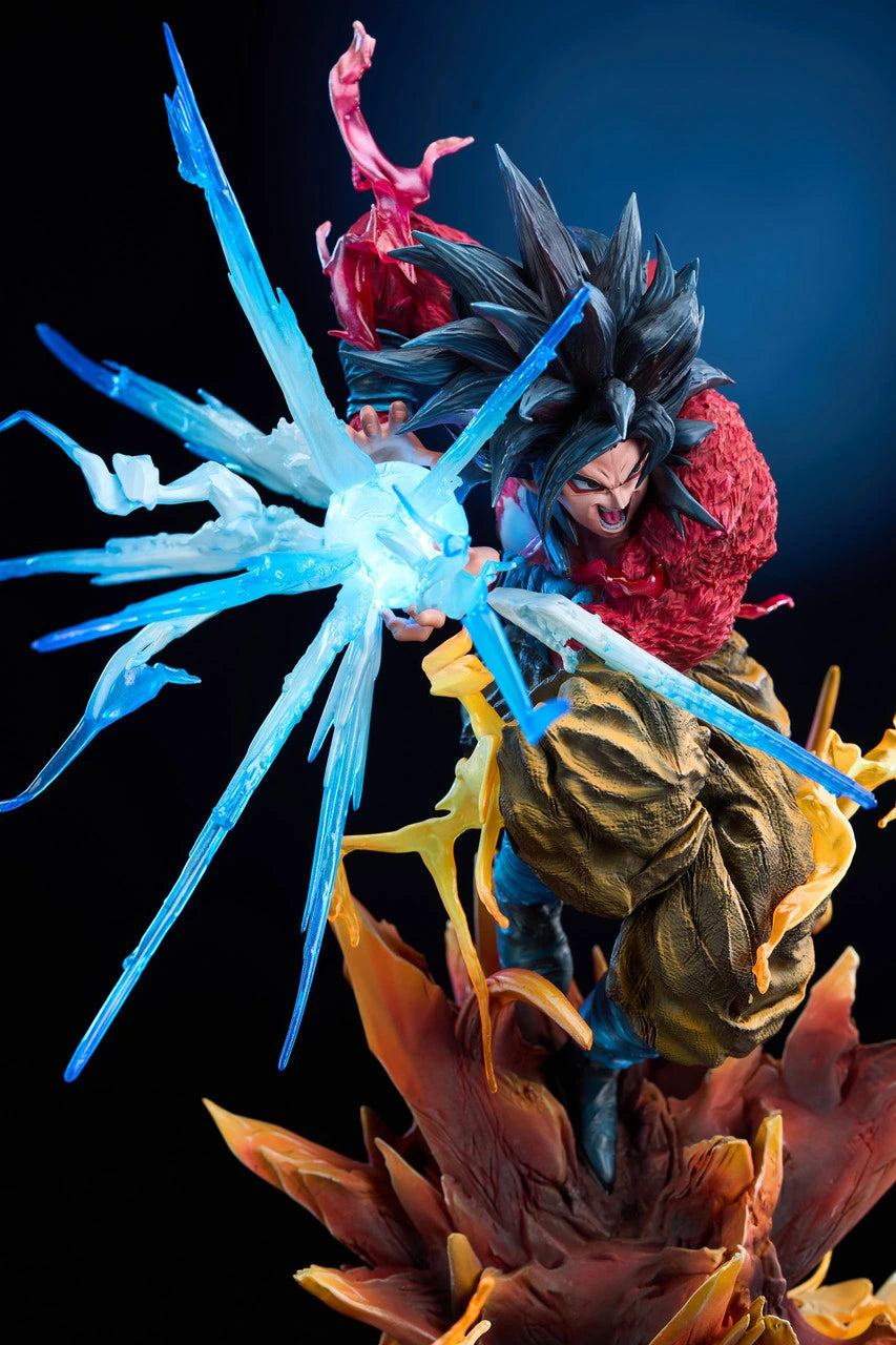 Preventa Resina Goku SSJ4 & SSJ5 Figura Dragon Ball Iron Curtain  Estudio