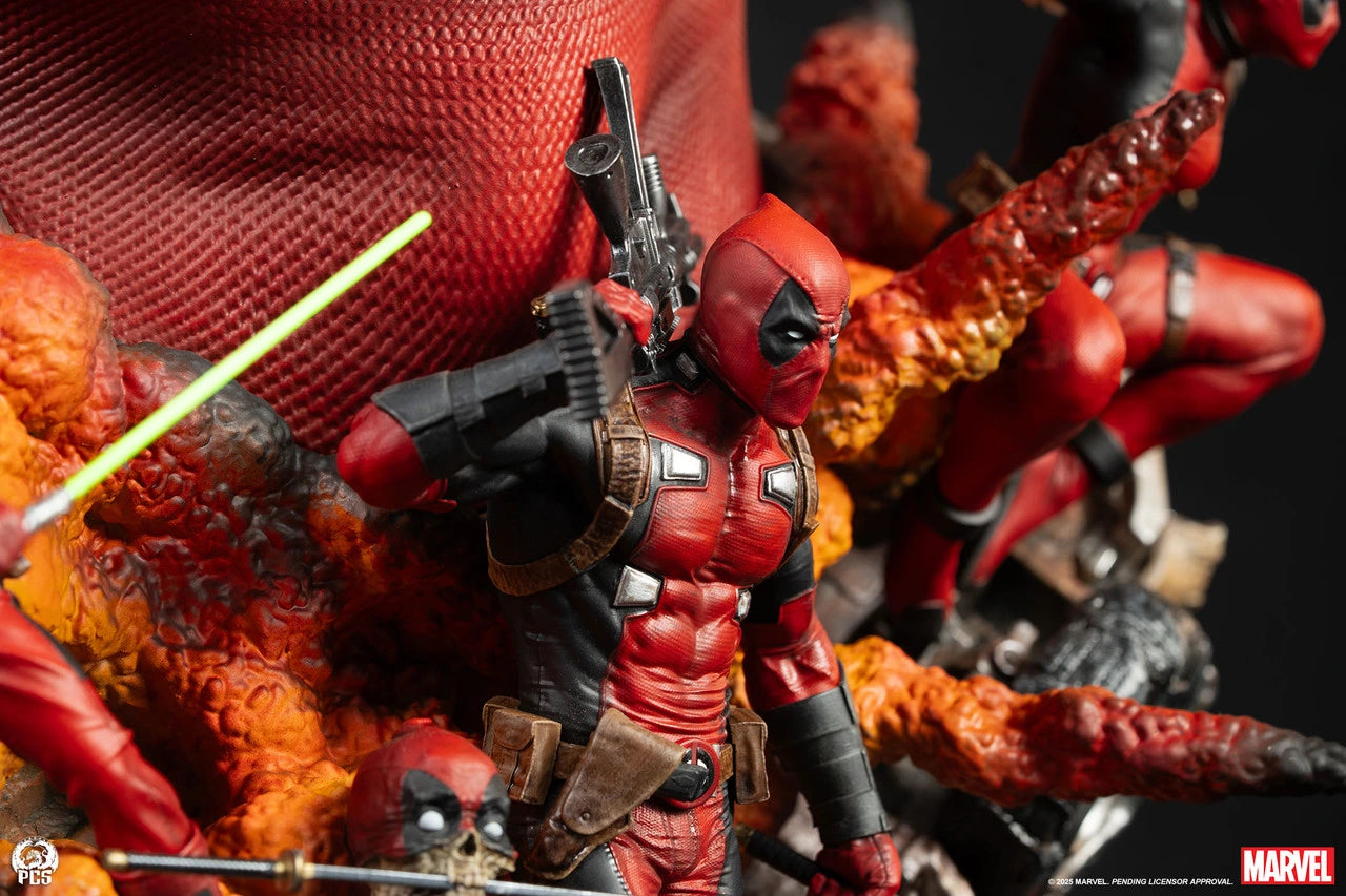 Preventa Resina Deadpool Figura Deadpool Premium Collectibles (Licencia) Estudio