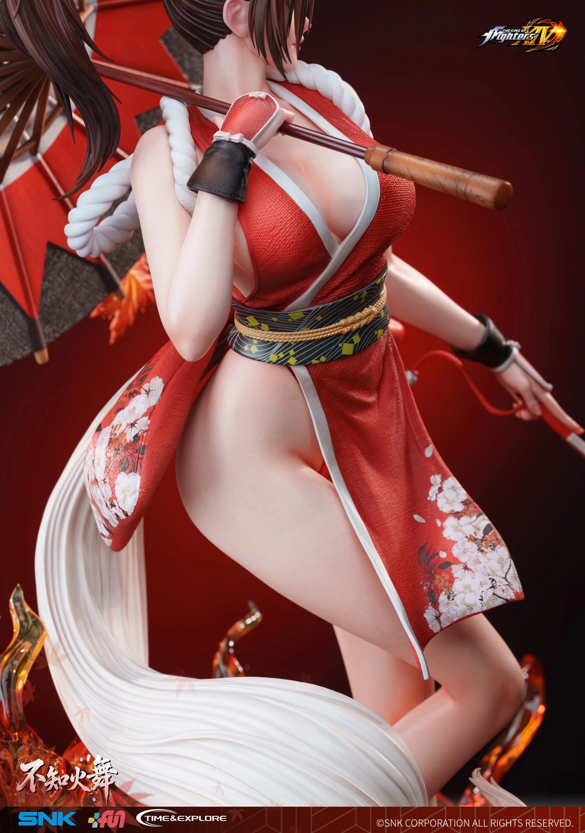 Preventa Resina Mai Shiranui Figura The King Of Fighters 1/4 TIME Explore Estudio (Licencia)