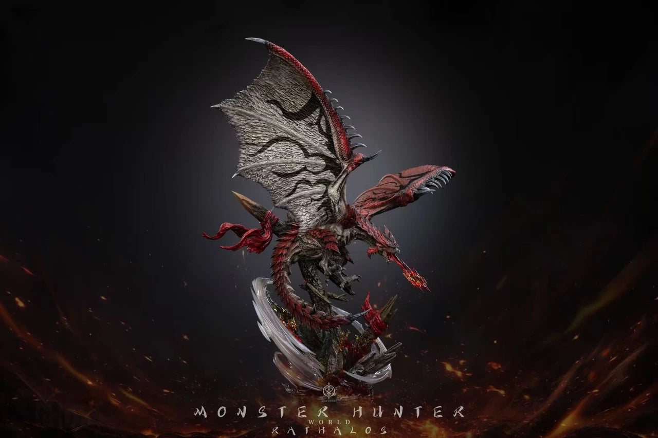 Preventa Resina Rathalos Figura Monster Hunter Edge  Estudio
