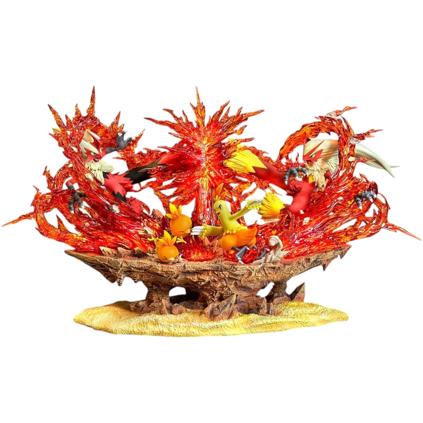 Preventa Resina Blaziken Figura Pokemón PPAP  Estudio