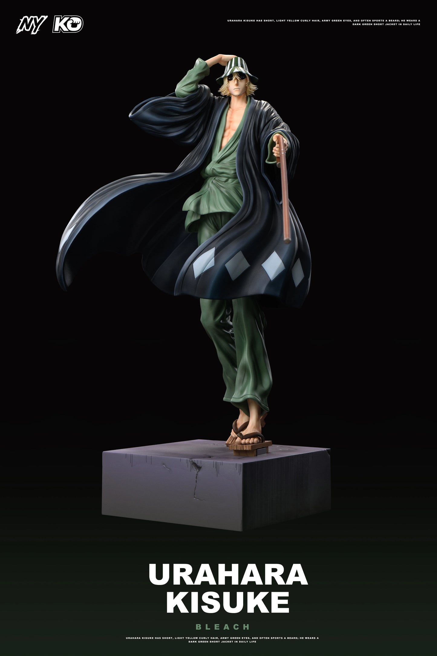 Preventa Resina Kisuke Urahara Figura Bleach 1/6 NY & KO Estudio
