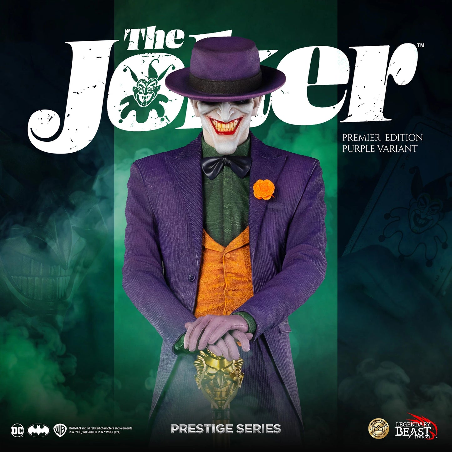 Preventa Resina Joker Figura DC Comics Legendary Beast (Licencia) Estudio