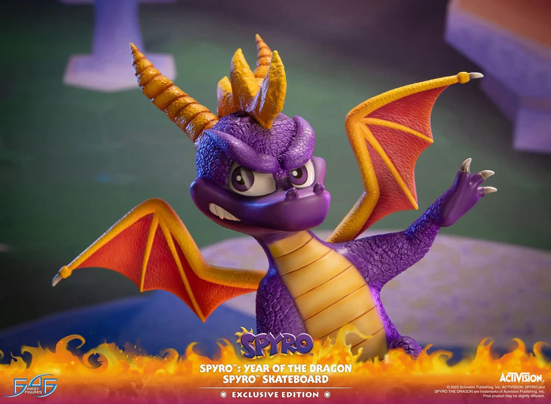 Preventa Resina Spyro Figura Spyro First 4 Figures (Licencia) Estudio