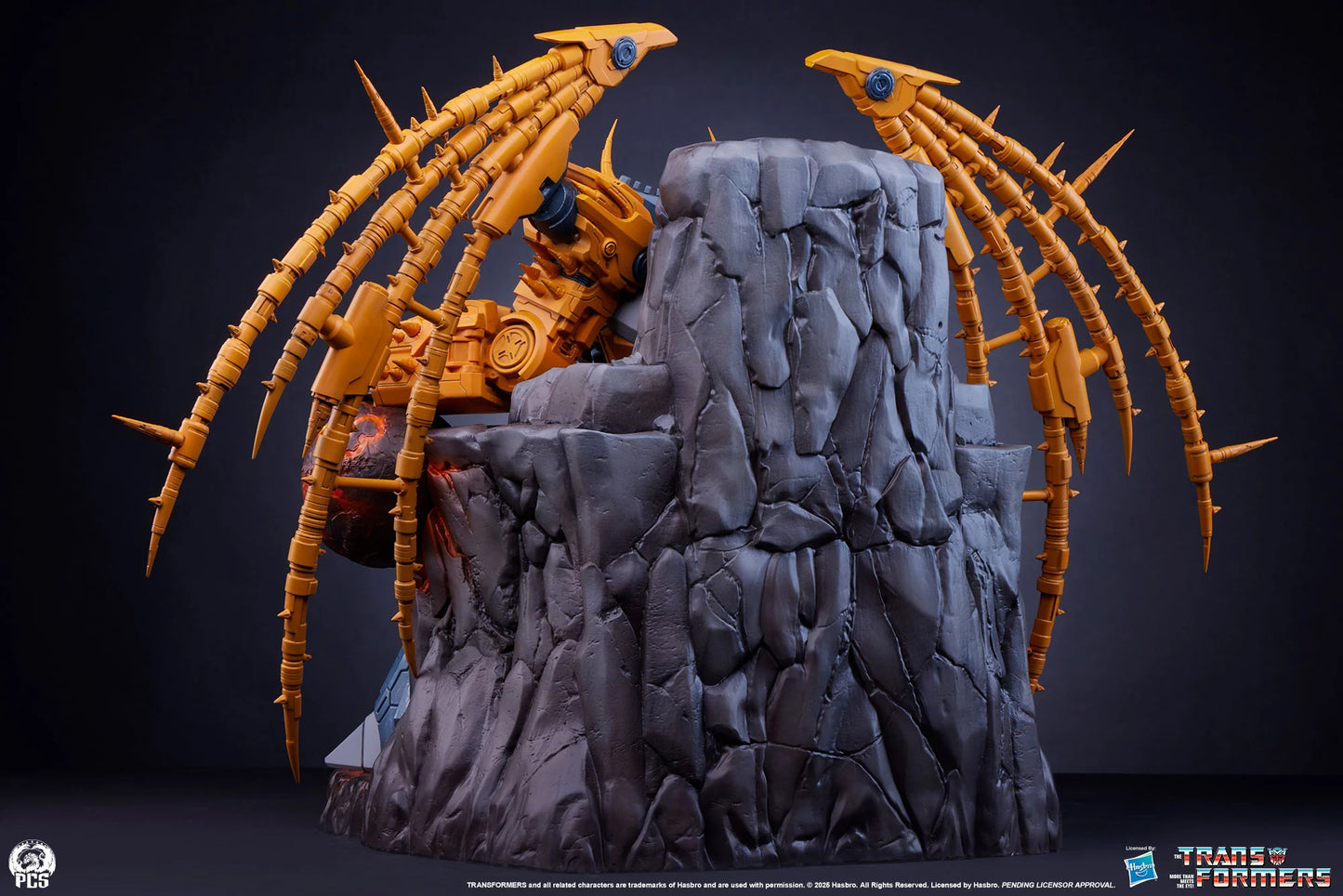 Preventa Resina Unicron Figura Transformers  PCS (Licencia) Estudio