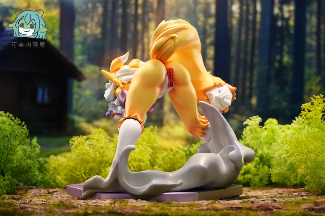 Preventa Resina Renamon Figura Digimon Ke Nai Rou Dan Wu Estudio