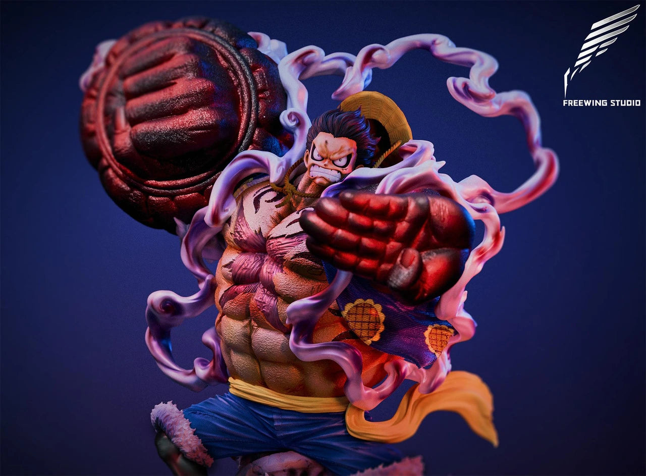 Preventa Resina Monkey D. Luffy "Boundman" Figura One Piece Freewing Estudio