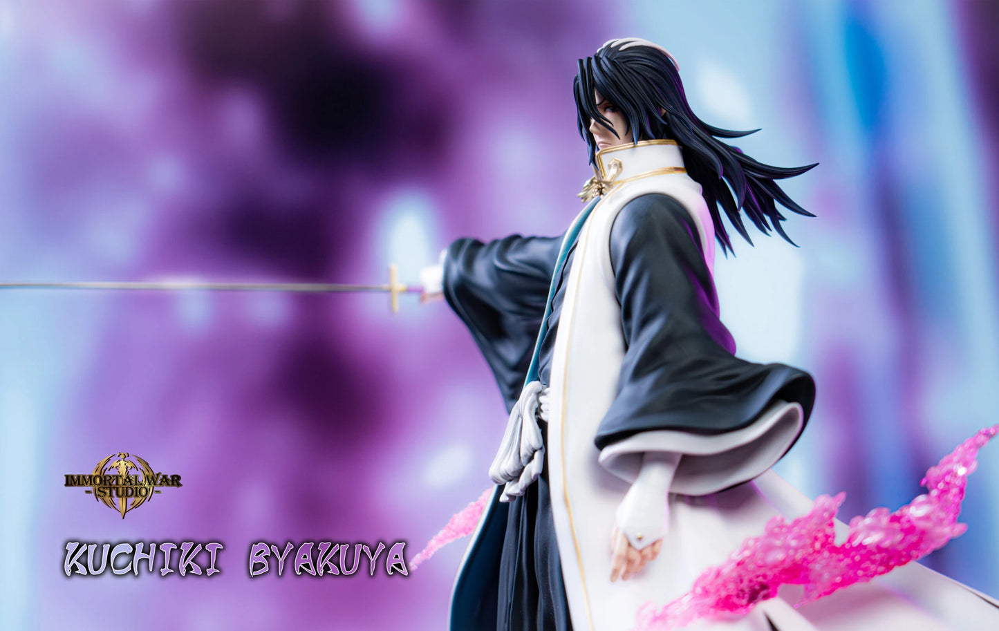 Preventa Resina Byakuya Kuchiki  Figura Bleach I.W Estudio