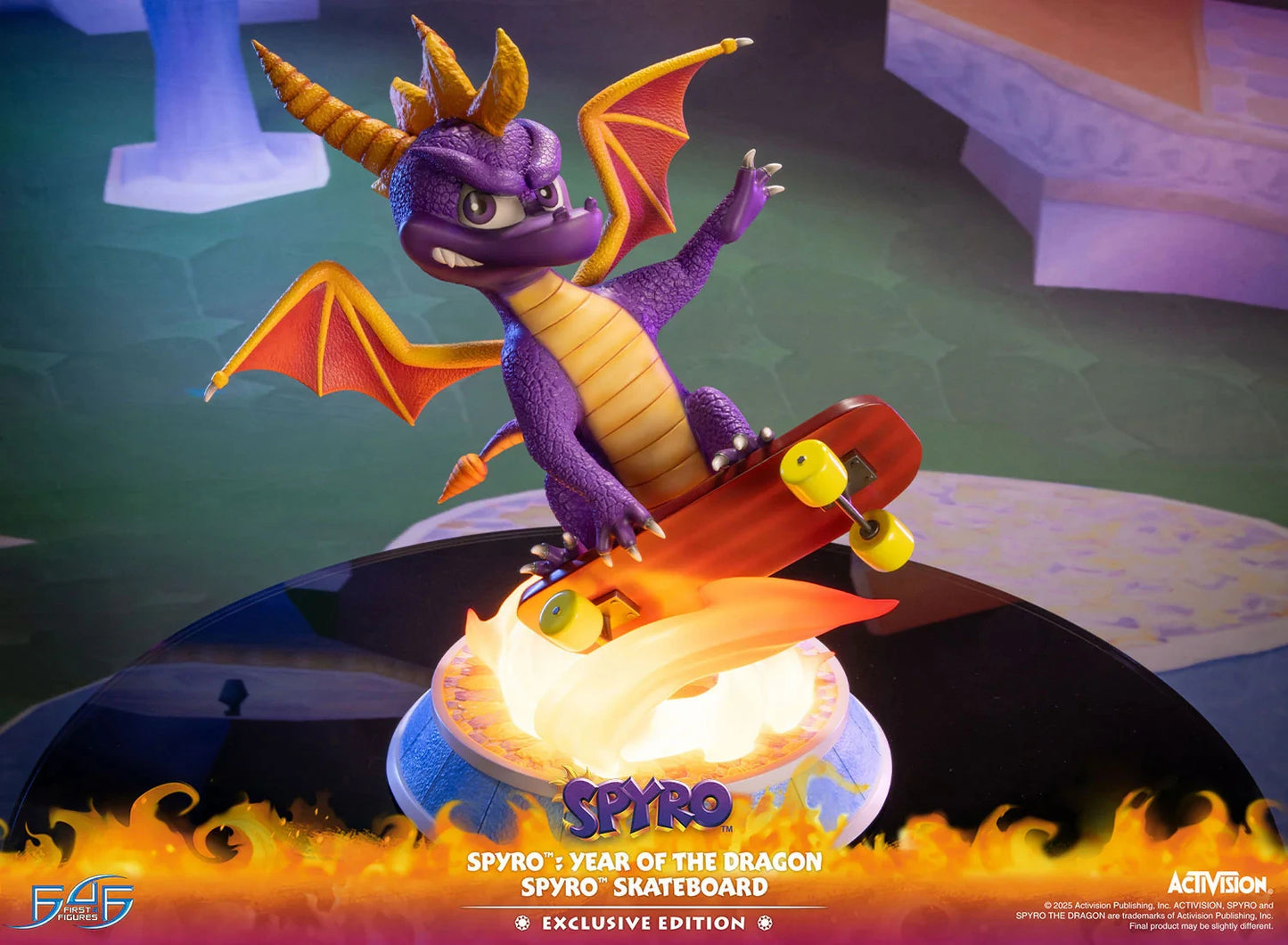 Preventa Resina Spyro Figura Spyro First 4 Figures (Licencia) Estudio