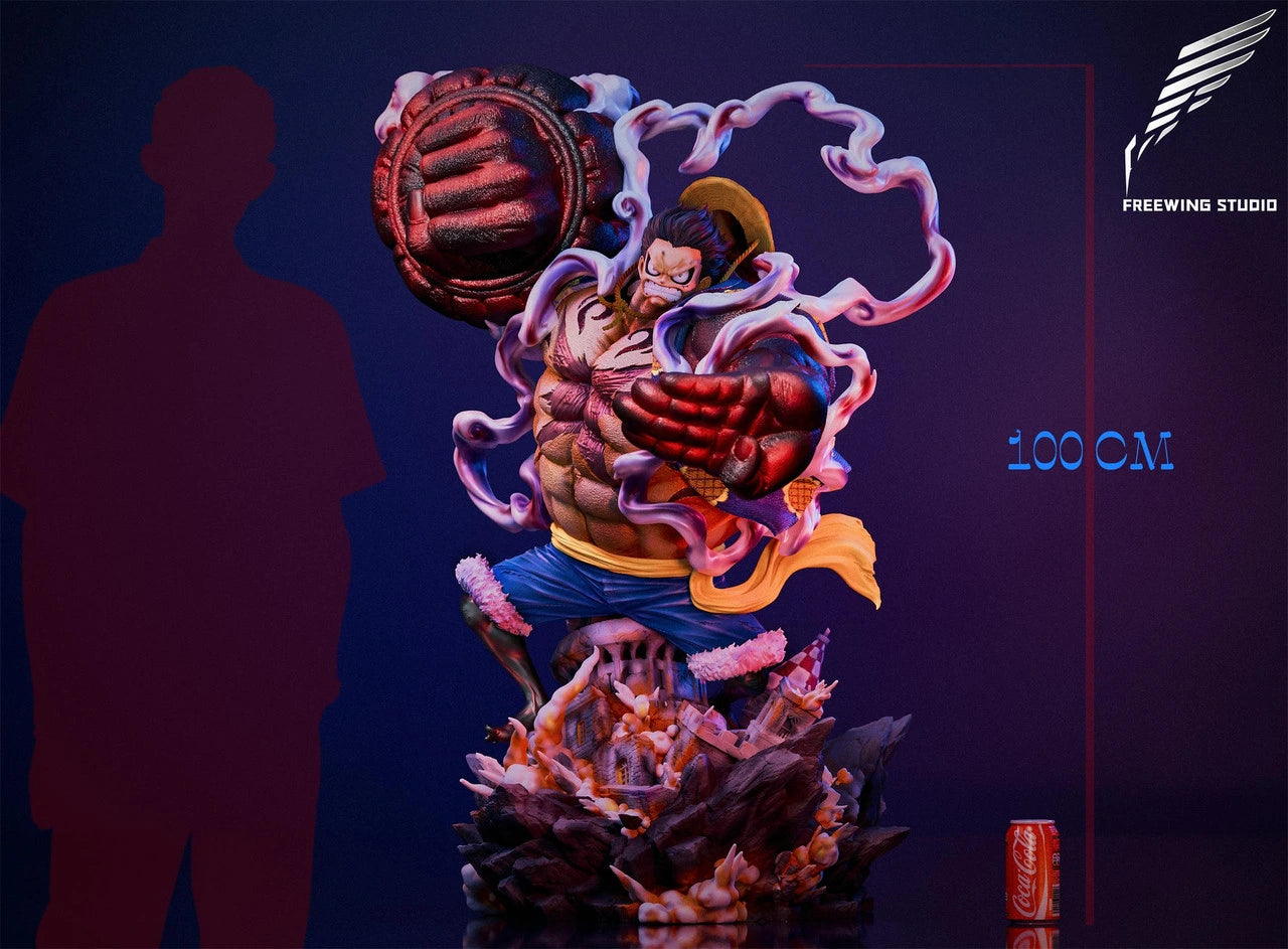 Preventa Resina Monkey D. Luffy "Boundman" Figura One Piece Freewing Estudio