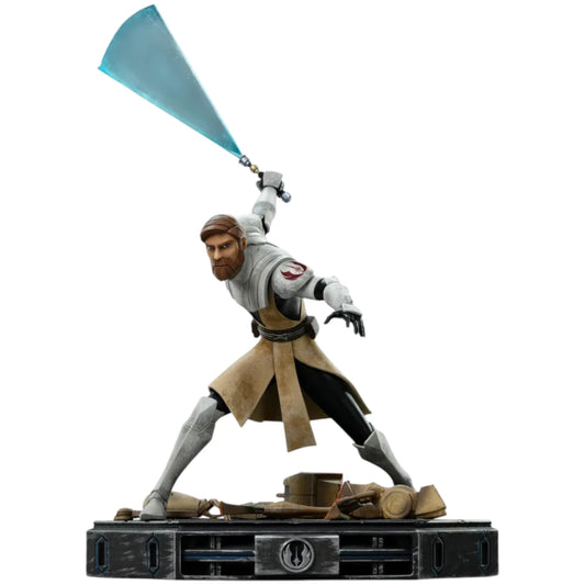 Preventa Resina Obi-Wan Kenobi Figura Star Wars: La guerra de los clones  Iron (Licencia) Estudio