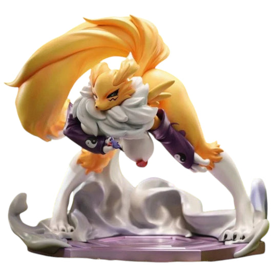 Preventa Resina Renamon Figura Digimon Ke Nai Rou Dan Wu Estudio