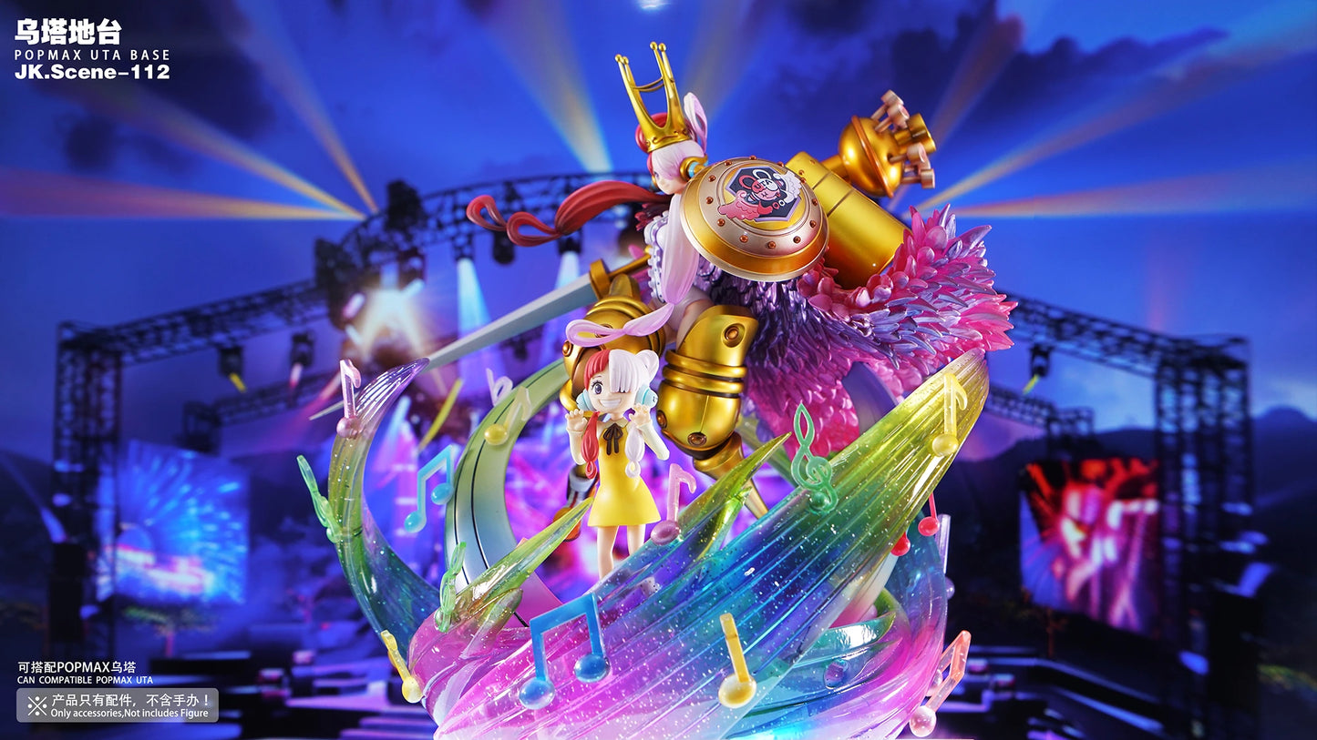 Preventa Resina Uta Base Figura One Piece JacksDo Estudio