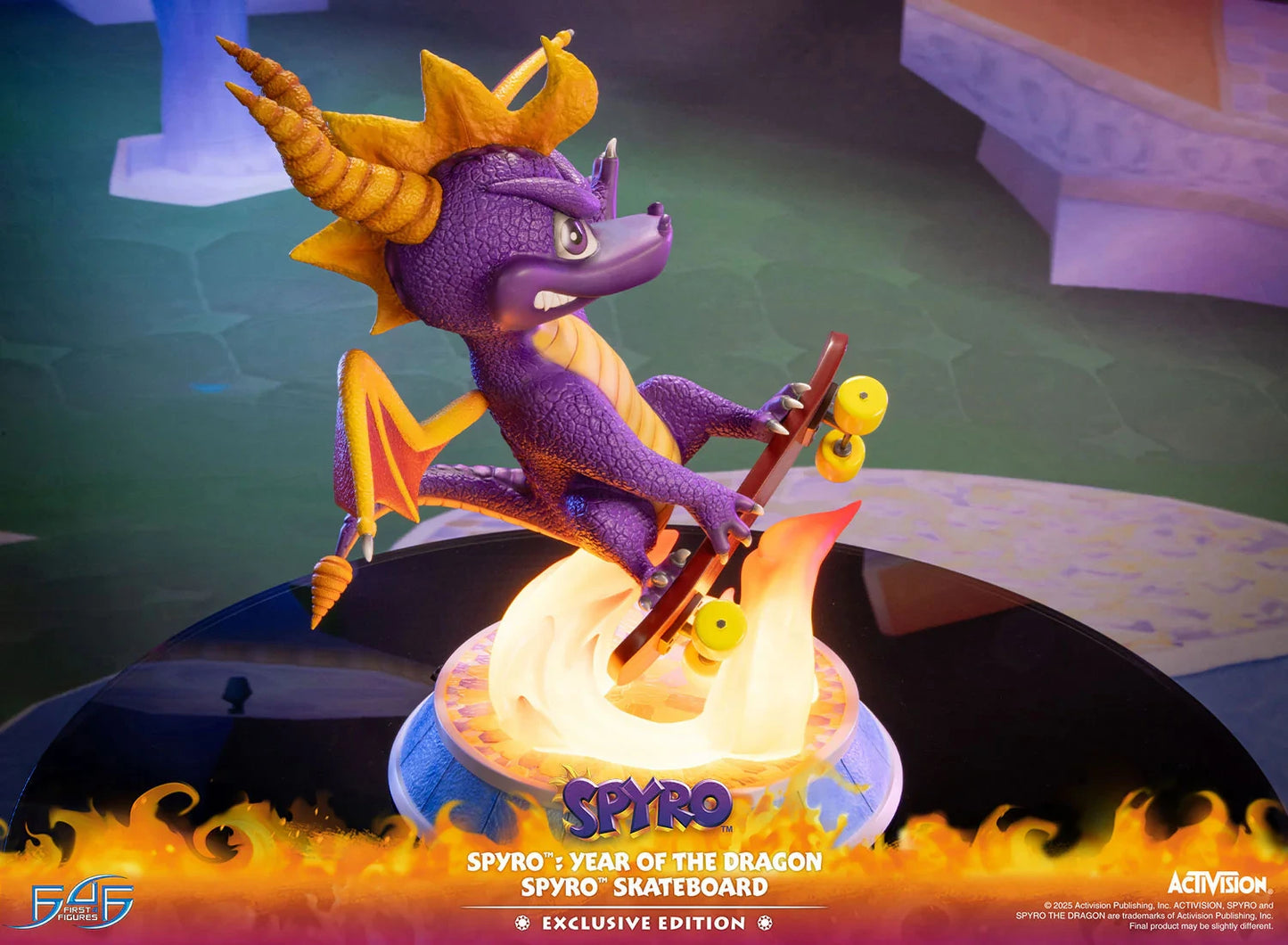 Preventa Resina Spyro Figura Spyro First 4 Figures (Licencia) Estudio