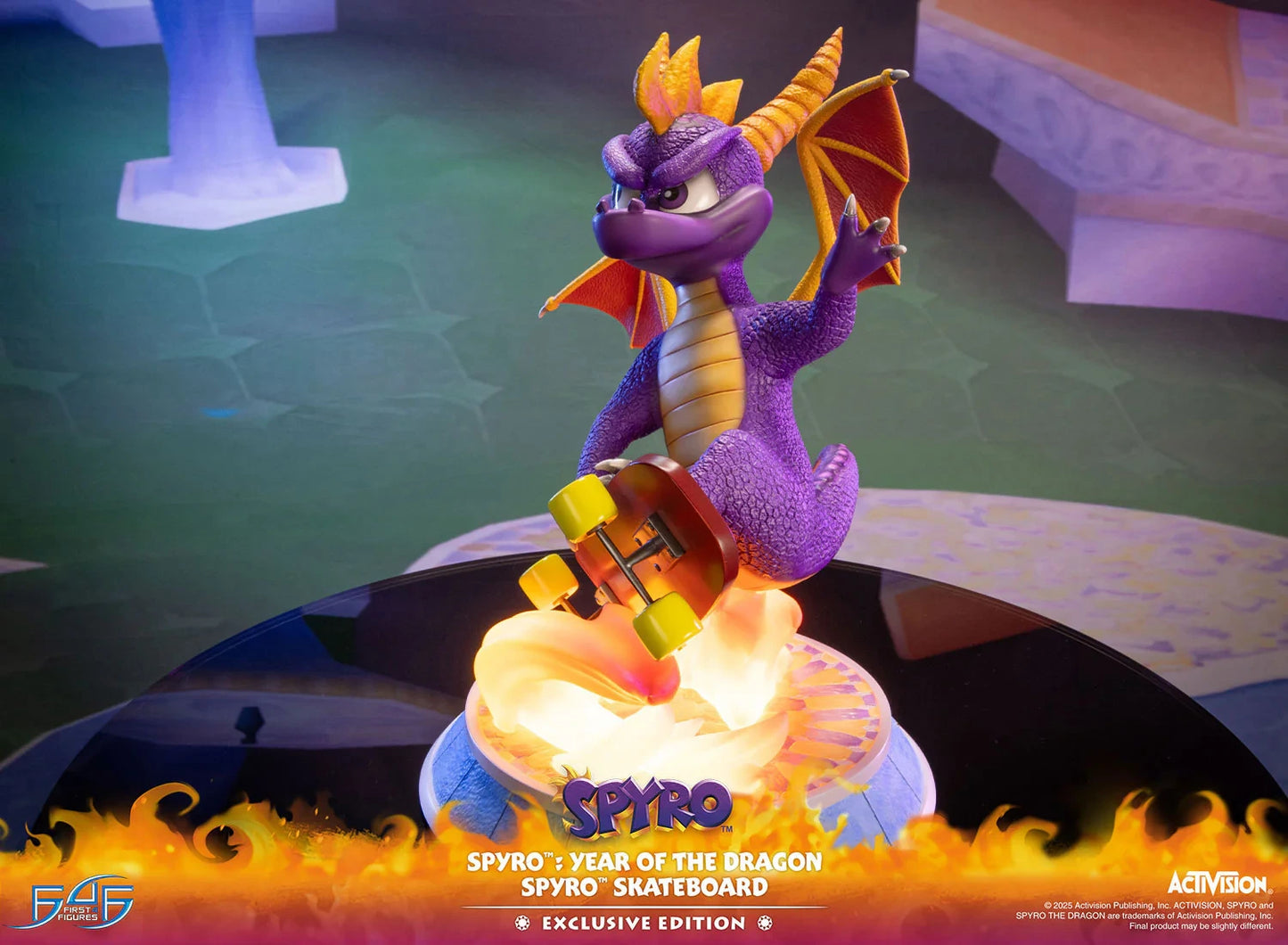 Preventa Resina Spyro Figura Spyro First 4 Figures (Licencia) Estudio