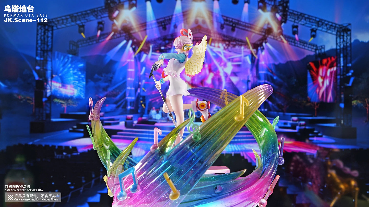 Preventa Resina Uta Base Figura One Piece JacksDo Estudio