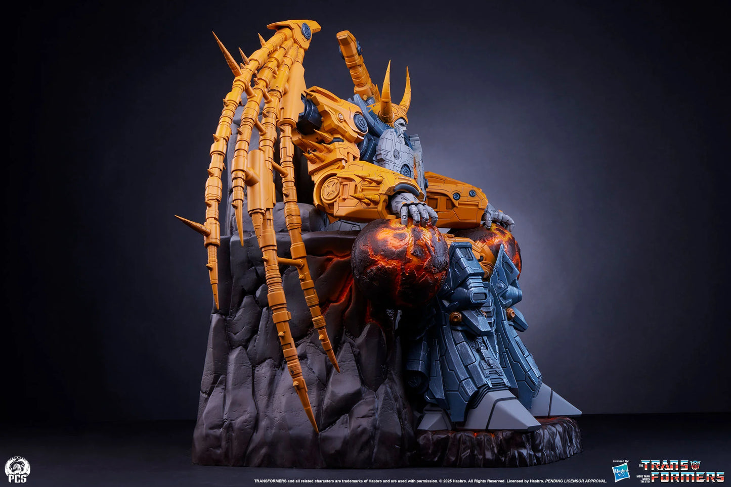 Preventa Resina Unicron Figura Transformers  PCS (Licencia) Estudio