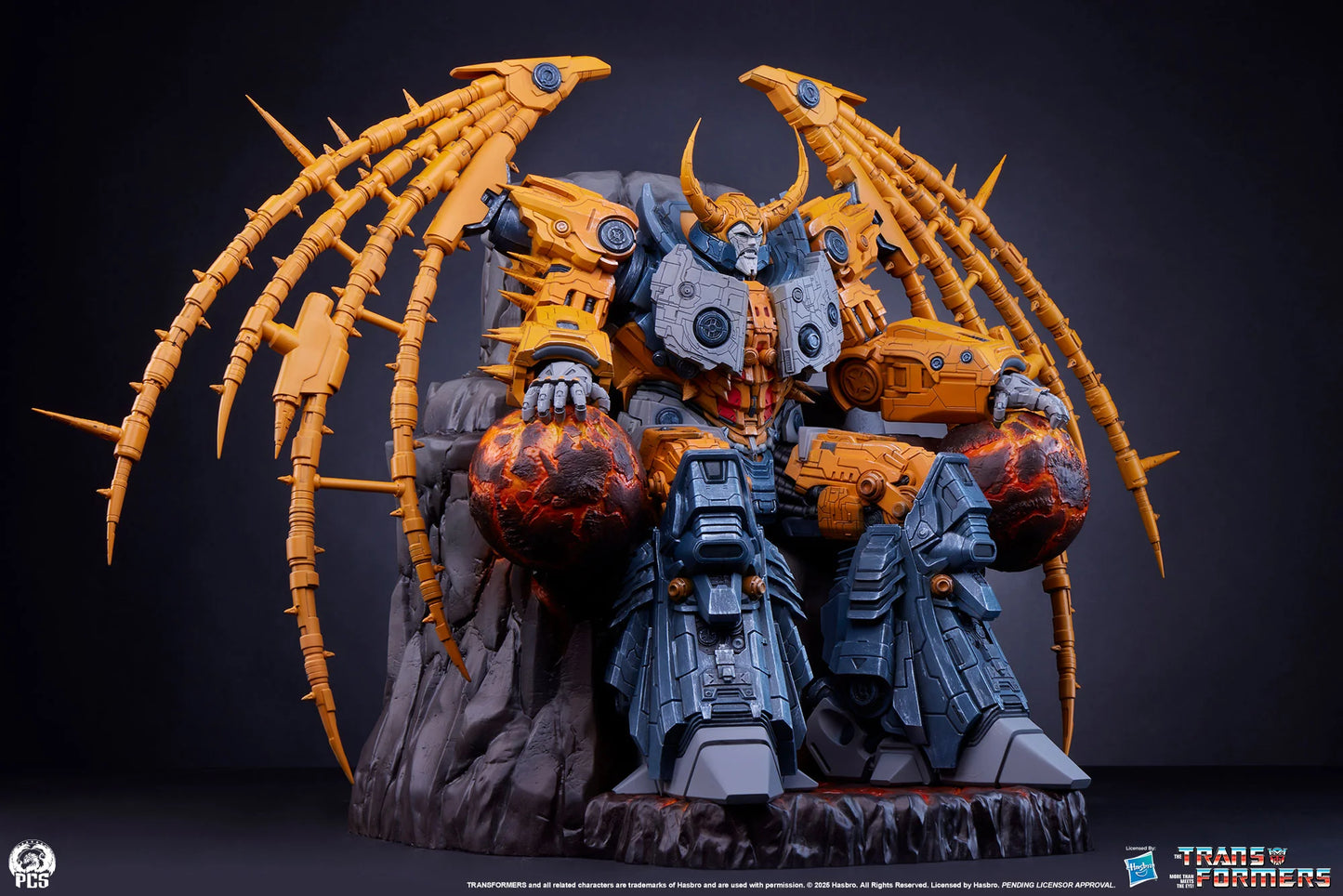 Preventa Resina Unicron Figura Transformers  PCS (Licencia) Estudio