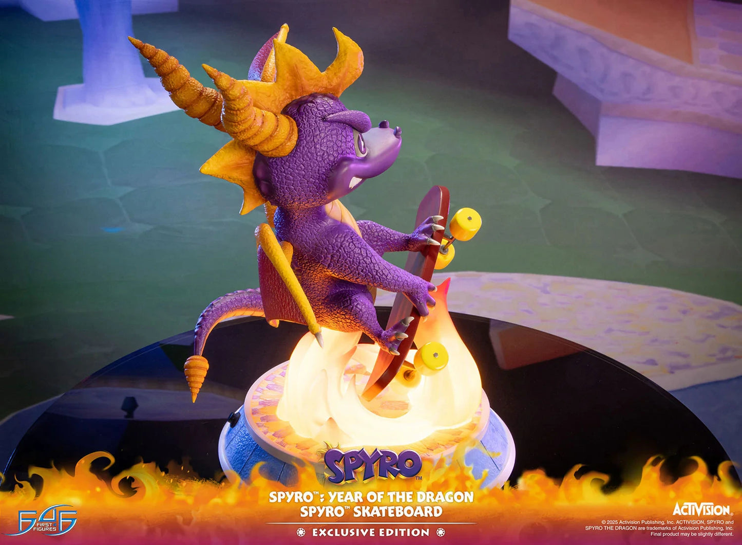Preventa Resina Spyro Figura Spyro First 4 Figures (Licencia) Estudio