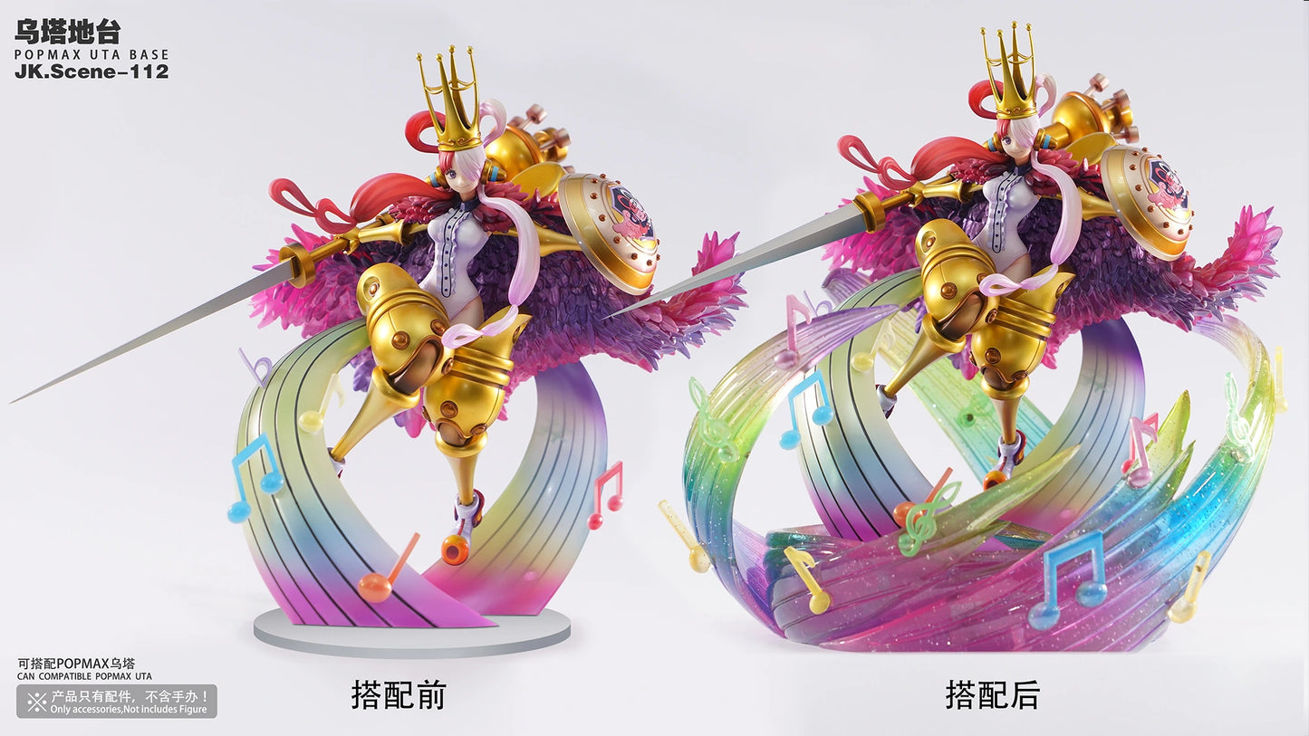 Preventa Resina Uta Base Figura One Piece JacksDo Estudio