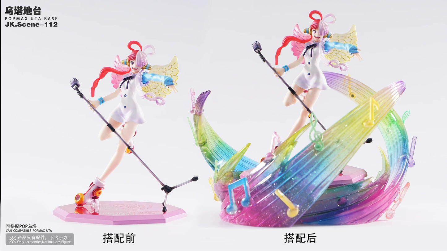 Preventa Resina Uta Base Figura One Piece JacksDo Estudio