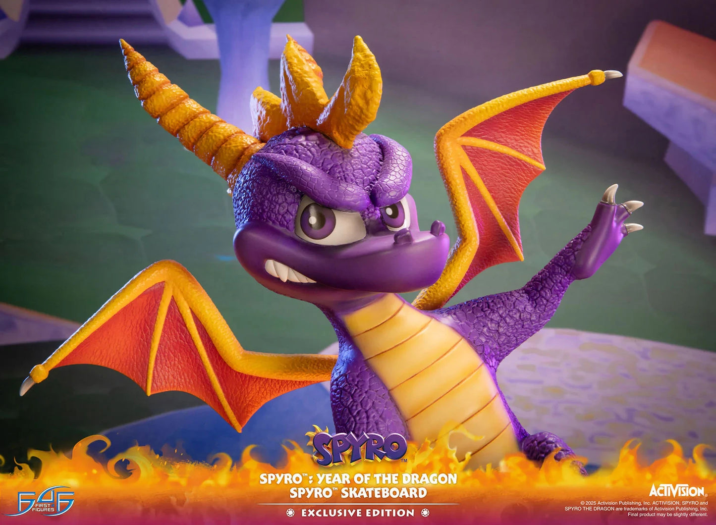 Preventa Resina Spyro Figura Spyro First 4 Figures (Licencia) Estudio
