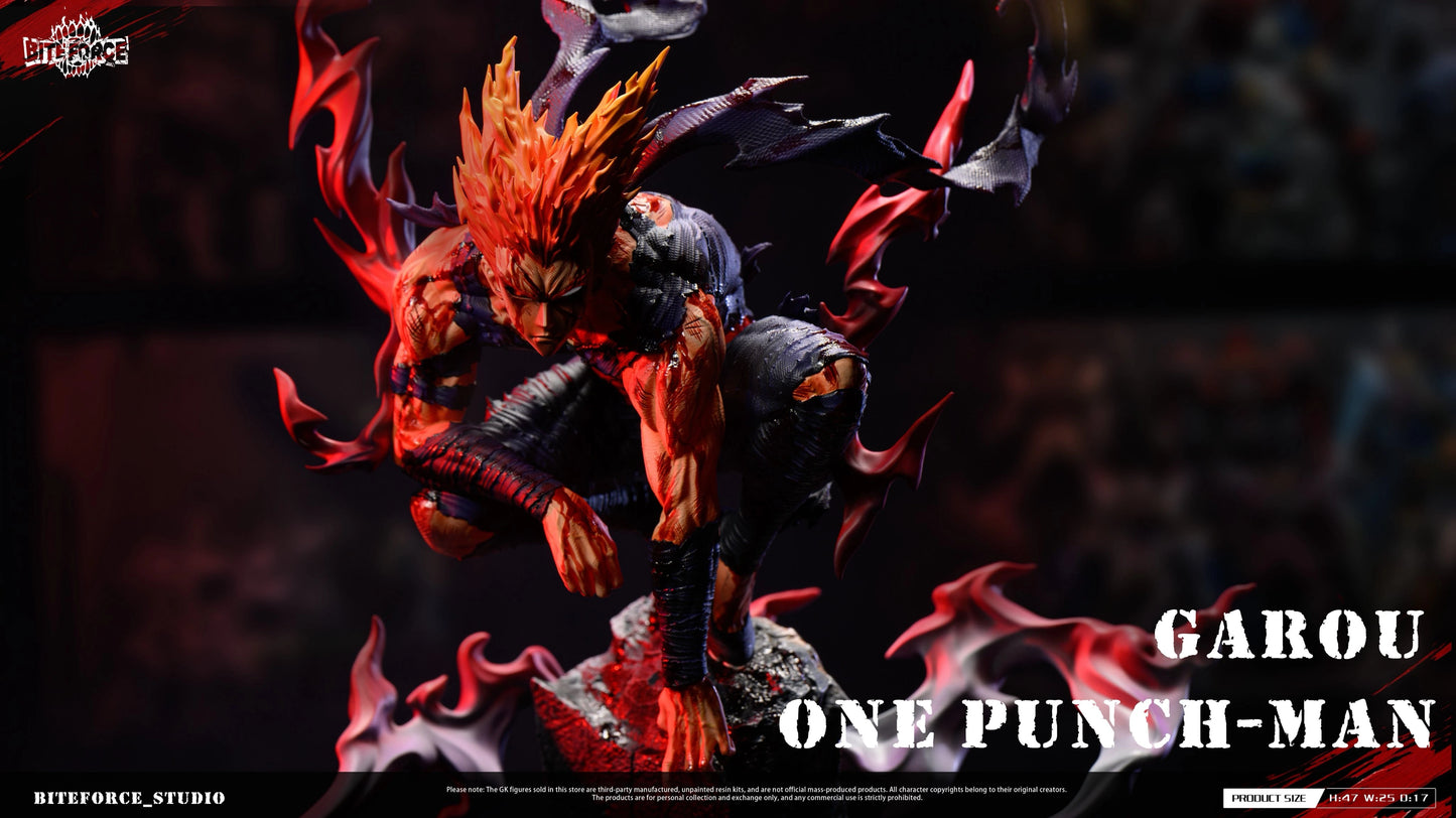 Preventa Resina Garou Figura One Punch Man BiteForce Estudio