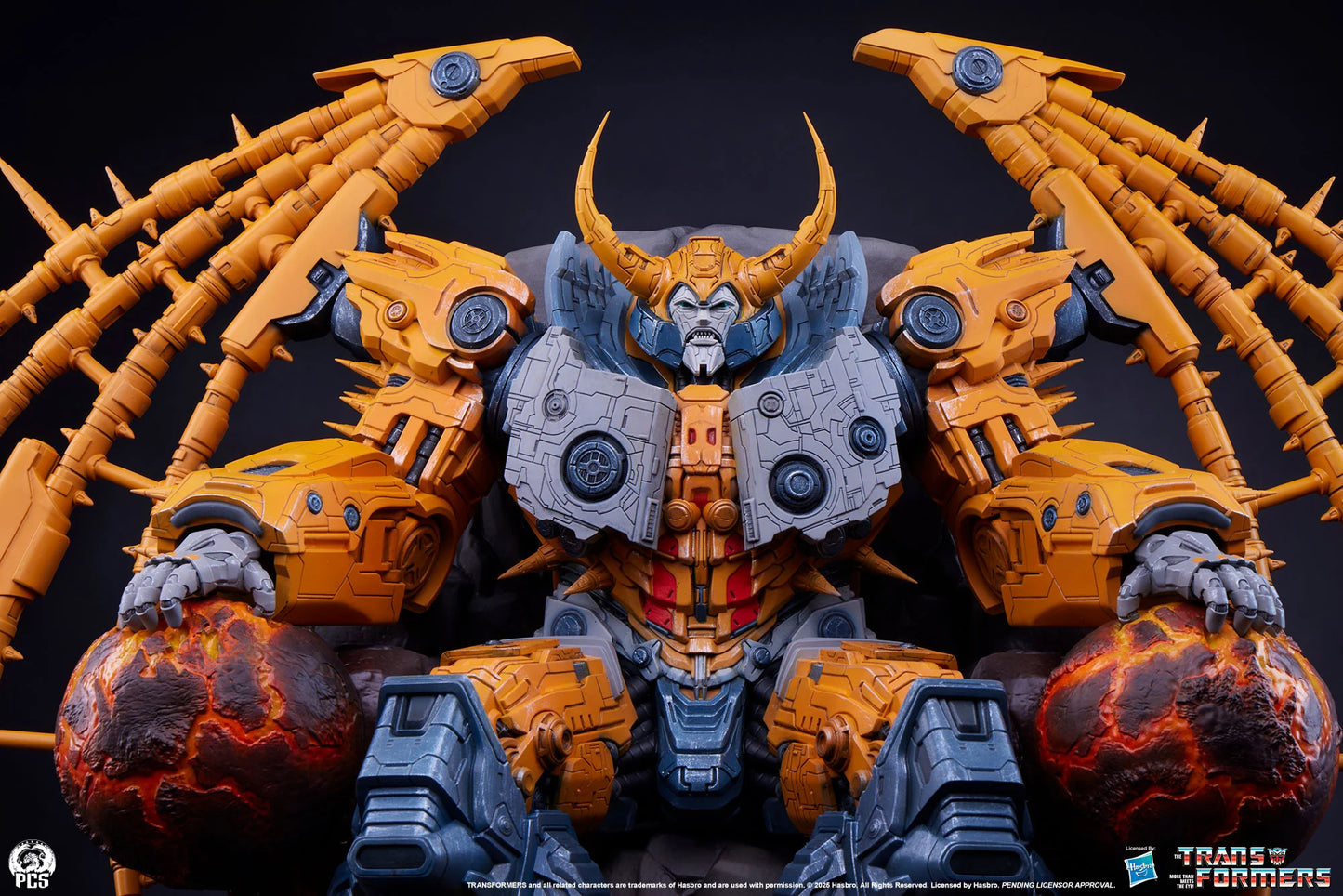 Preventa Resina Unicron Figura Transformers  PCS (Licencia) Estudio