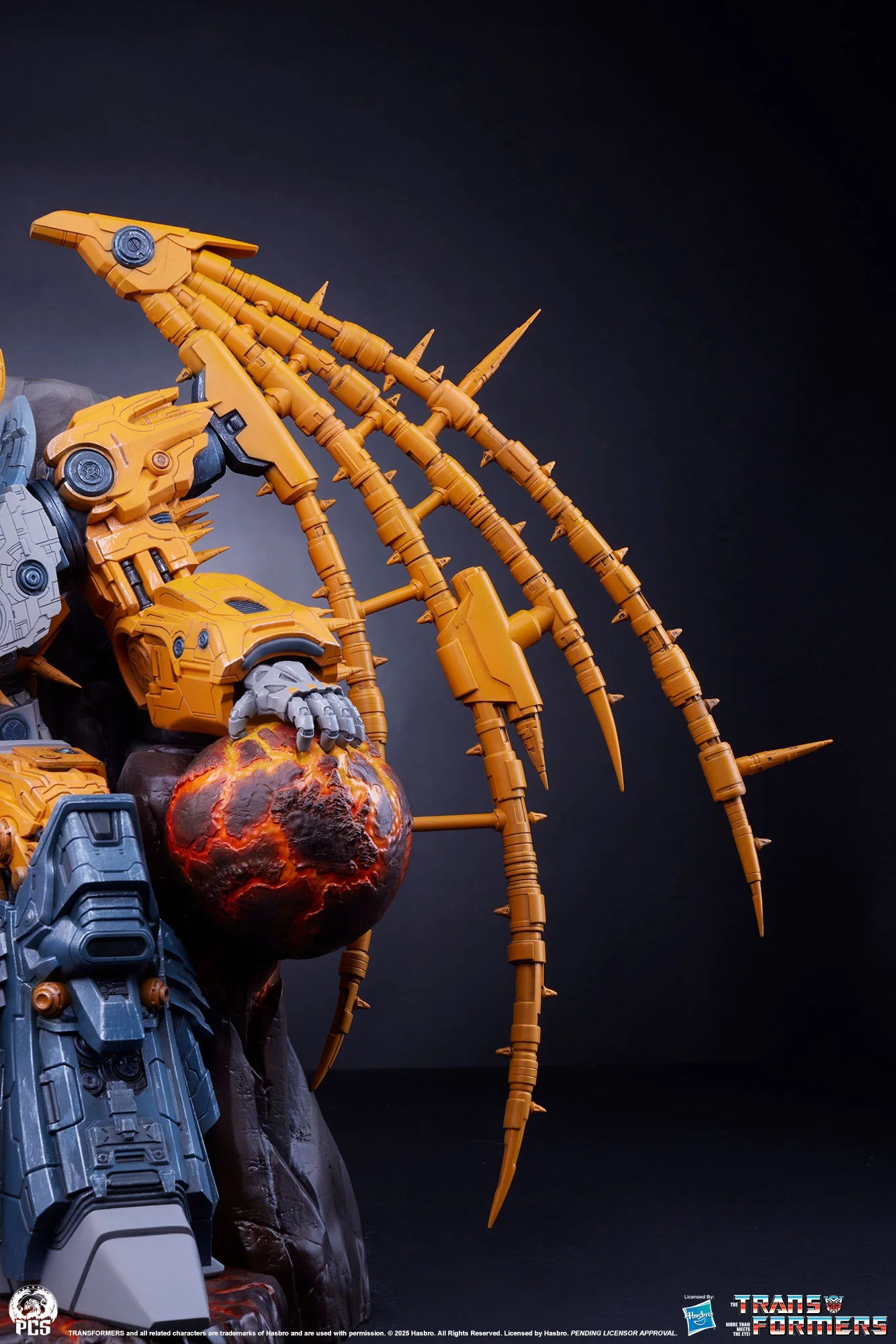 Preventa Resina Unicron Figura Transformers  PCS (Licencia) Estudio