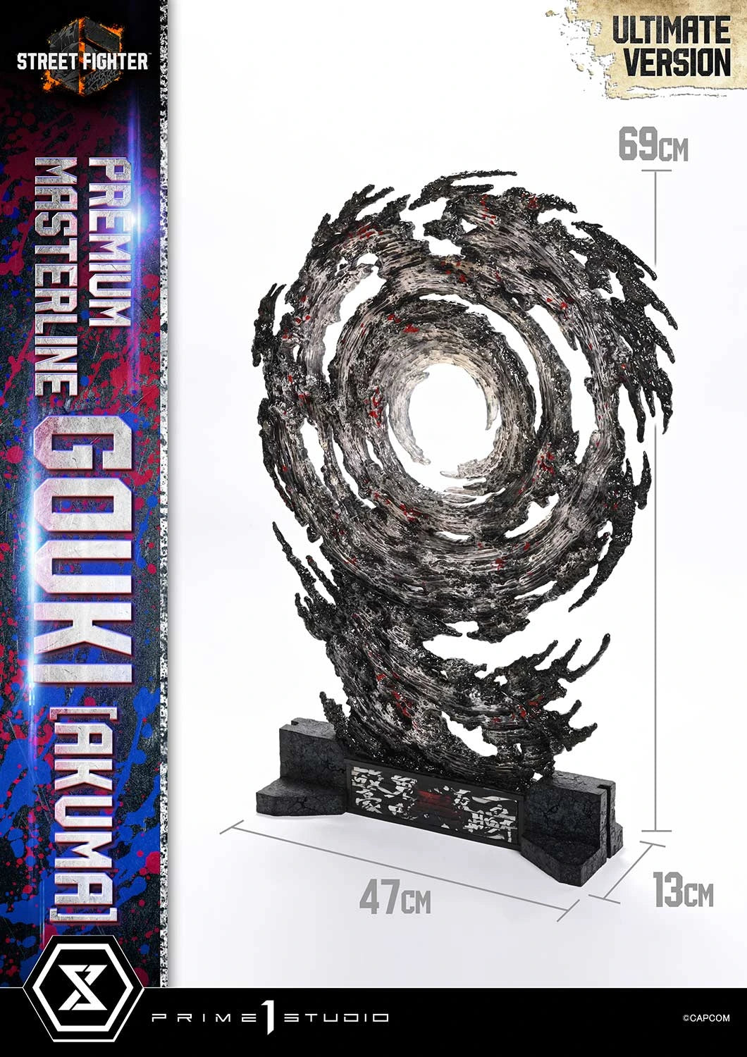 "Preventa Resina Akuma  Figura Street Fighter 6   Prime 1 (Licencia) Estudio"